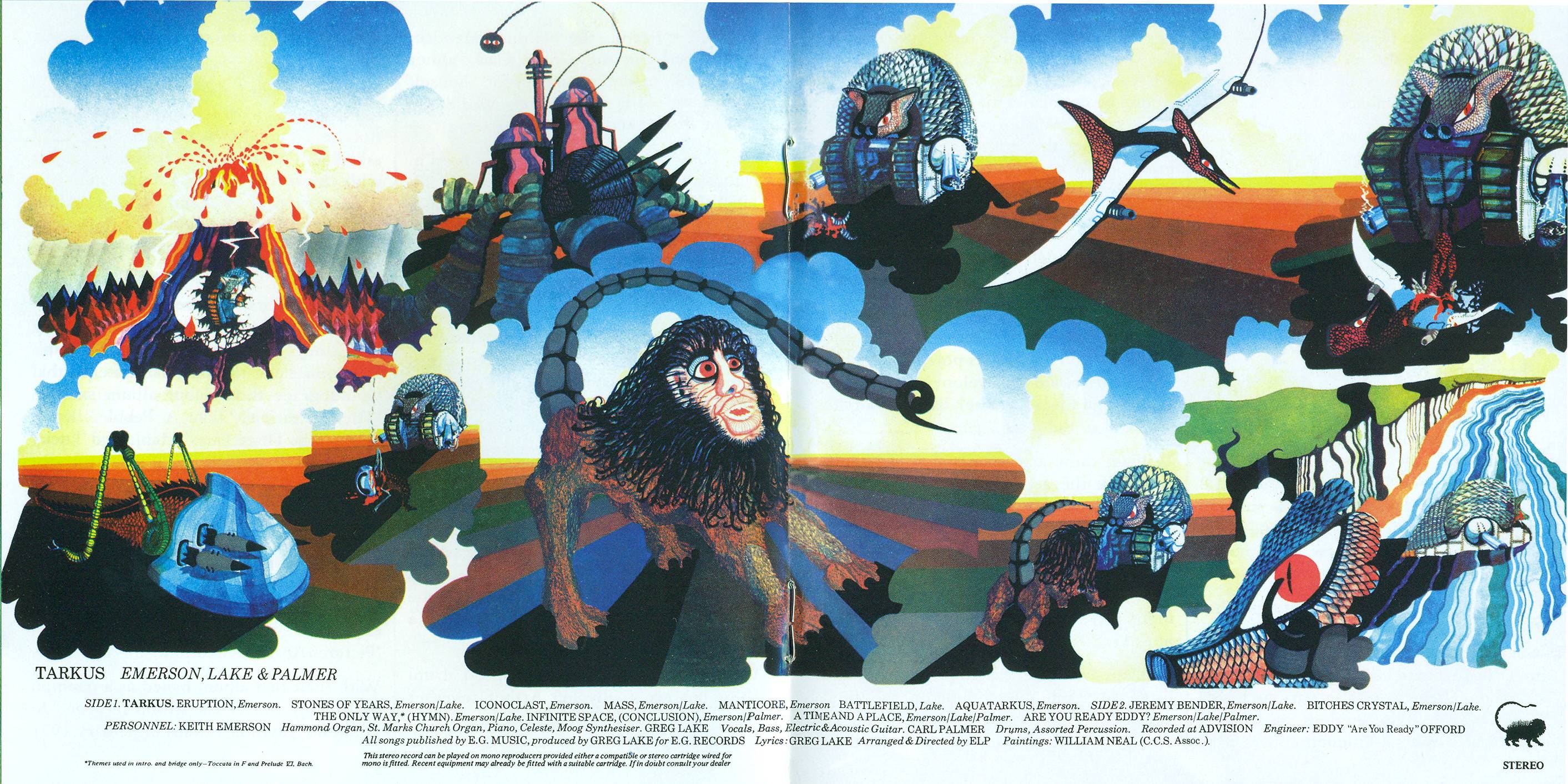 Emerson, Lake and Palmer Tarkus 2cd [Booklet05 d]